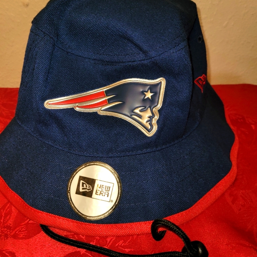 ❤️💙 New England Patriots Bucket hat - Picture 1 of 3